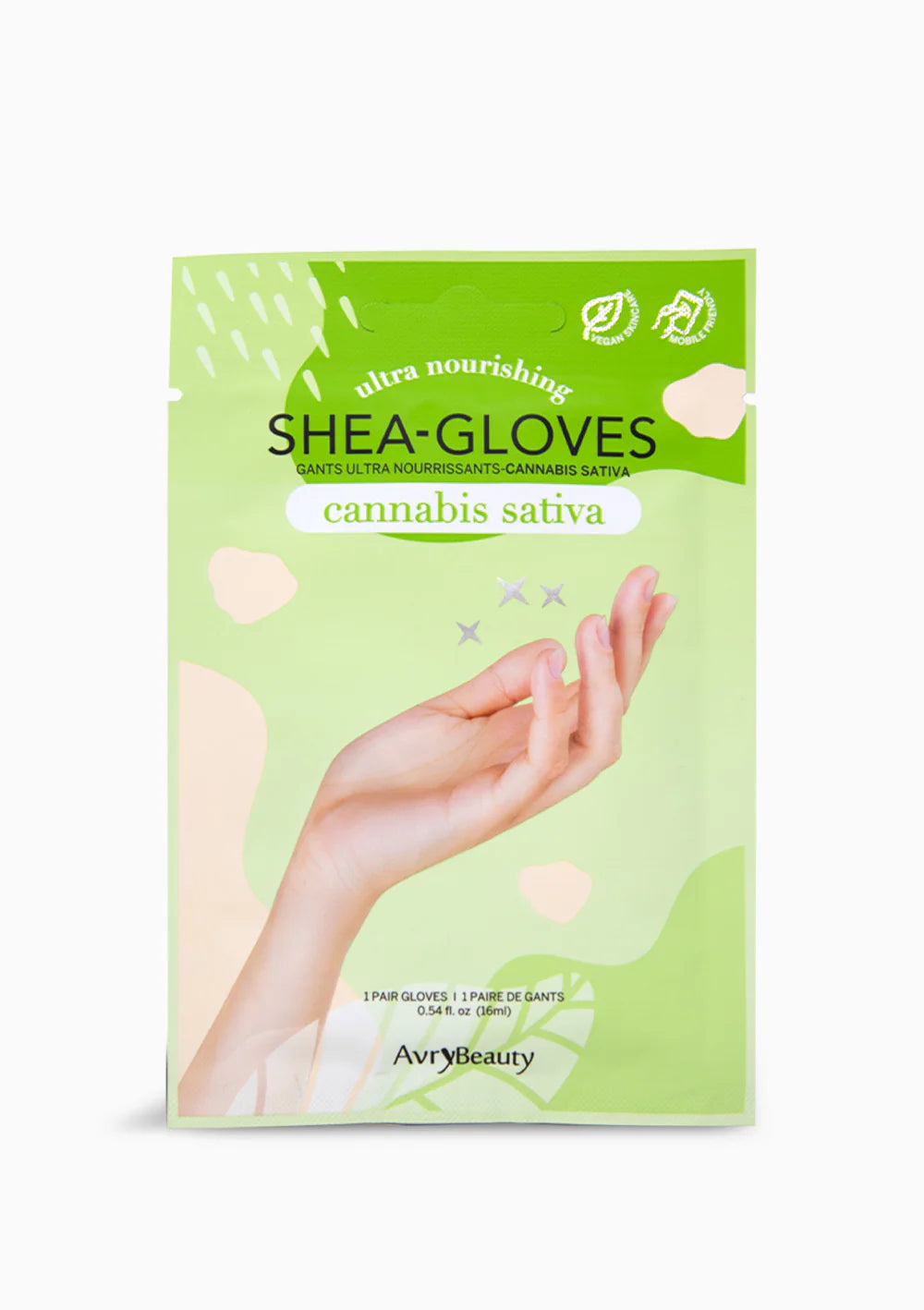 Shea Butter Gloves - Cannabis Sativa